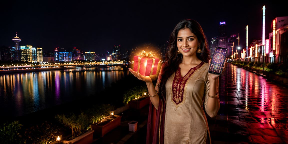 Ahmedabad riverfront nightlife with vibrant betting atmosphere