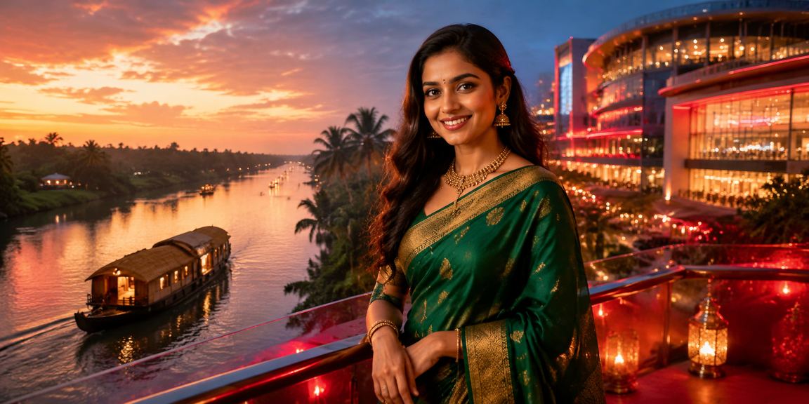 Kerala backwaters calm environment support responsible gaming